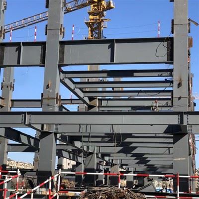 Prefab stålstrukturleilighet